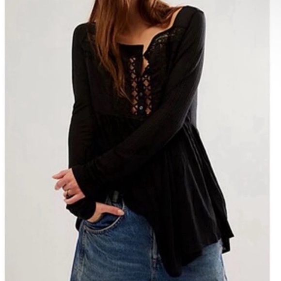 NWOT Free People Pretty Please Tunic